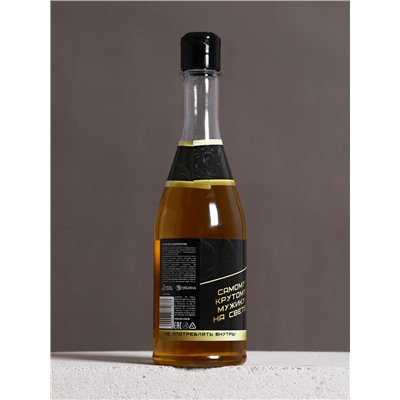 Гель для душа пиво «Настоящий мужик», 500 мл, аромат бергамота и лимона, Чистое счастье