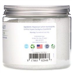 White Egret Personal Care, Английская соль, эвкалипт, 454 г