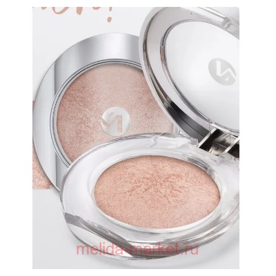 Monic Beauty Хайлайтер  запеченный Satin Touch Glow тон 02 Sunlight