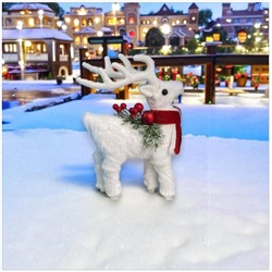 Фигурка олененок 30см светящийся