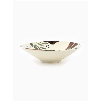 Тарелка глубокая керамическая «Фьюжен», 20×5.5 см, 600 мл, Dolce Ceramo