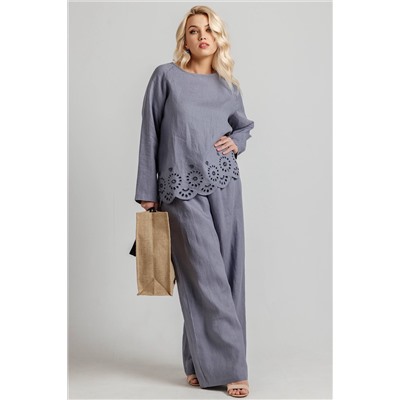 Брюки женские  Б360809/02/Джинсовый