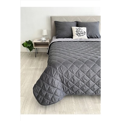 КПБ с одеялом New Style КМ-003 графит-серый НАТАЛИ, 1020581