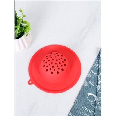 Сито для раковины ситечко 12 см силикон / MKL-077 /уп 300/