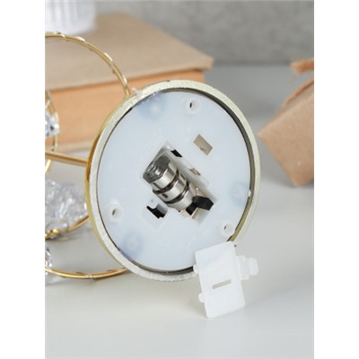 Новогоднее украшение Елка 19 см серебро / NG-01/2 /уп 96/Новый год