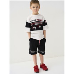 Комплект трикотажный для мальчиков: фуфайка (футболка), шорты
