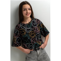 Детская футболка оверсайз Happyfox