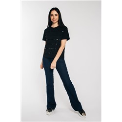 Футболка укороченная женская 53274