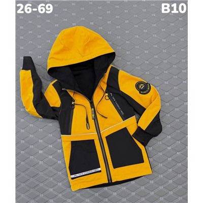 Куртка B10 жёлтый