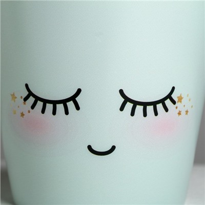 Набор кашпо для цветов 3 в 1 «Милые глазки», 0.8 л, 11×12 см