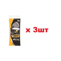 BIC Metal Станки одноразовые 10шт с одним лезвием муж 3шт