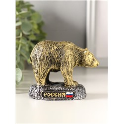 Фигурка «Медведь Россия», 7×8.5×4.5 см