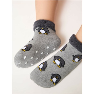 Теплые CONTE-KIDS SOF-TIKI Махровые носки с отворотом и антискользящей стопой