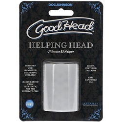 Прозрачный мастурбатор Helping Head