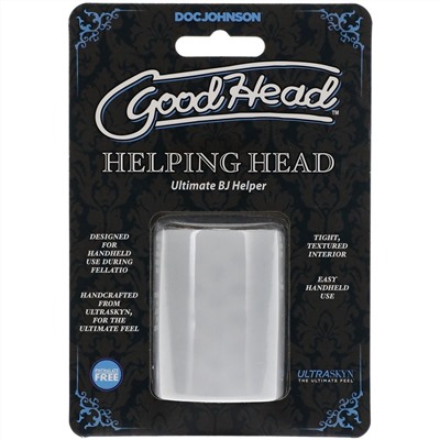 Прозрачный мастурбатор Helping Head