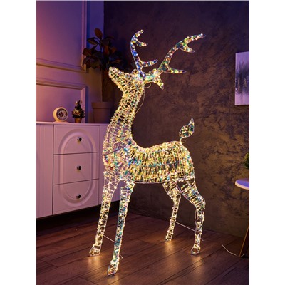 Фигура световая FROSTY «Олень», 112×66×15, 1440 LED, 220V, свечение тёплое белое