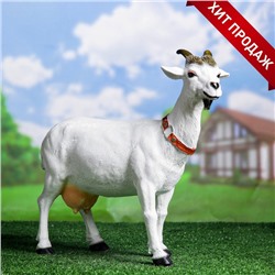 Садовая фигура из полистоуна «Козочка», 44×15×40 см