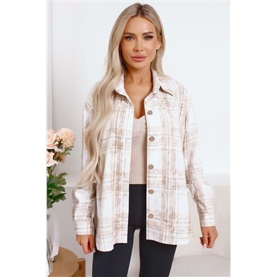 Рубашка Вивиан (бежевая) Б15487-45М