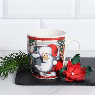 Кружка новогодняя 250 мл / 28038 /уп 96//