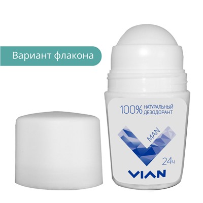 Дезодорант натуральный концентрированный VIAN "MAN", 50 мл