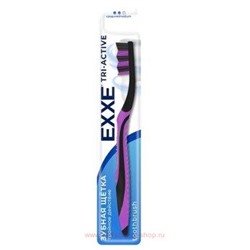 EXXE Щетка Зубная средняя TRI-ACTIVE 3106