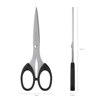 Ножницы 165 мм Top Model ассорти 14854 ErichKrause