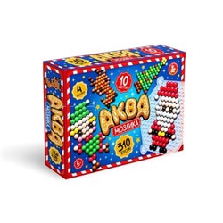 Аквамозаика "Новый год" 4 фигурки, 310 эл