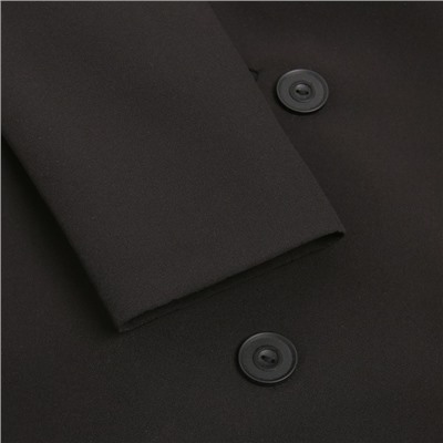 Платье - пиджак мини женское MINAKU: Classic, чёрное, размер 50