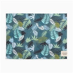 Набор салфеток «Этель. Папоротник», 30×40 см - 2 шт., 80% хлопок, 20% п/э, сатин 110 г/м²