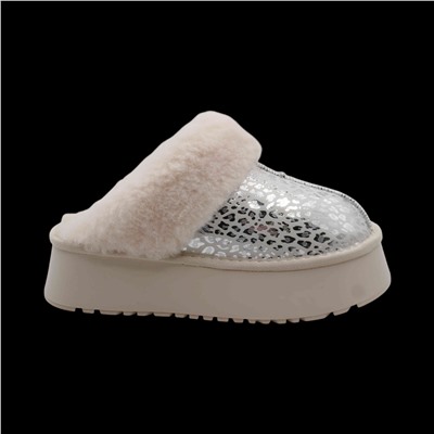 Угги (тапочки) на меху L160 бежевые