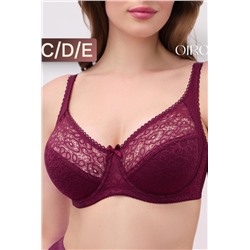 Бюстгальтер OIRO кружевной OLIVIA 2808 (Бордовый)