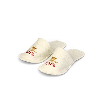 Тапочки для бани и сауны «Царь», войлок