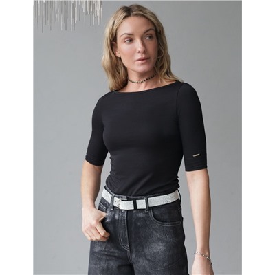 Джемпер  из премиального хлопка с эластаном