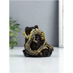 Подставка для благовоний TAKE IT EASY «Дракон в горах», стелющийся дым, 10×12.5 см