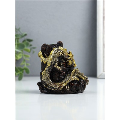 Подставка для благовоний TAKE IT EASY «Дракон в горах», набор благовоний конусы, стелющийся дым, 10×12.5 см