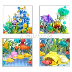 Конструктор "Аквариум" 598 дет., в коробке