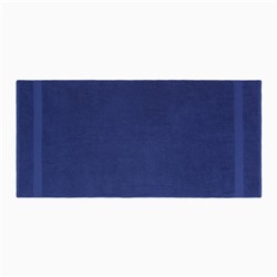 Полотенце махровое с бордюром 70х140 см, DARK BLUE, хлопок 100%, 440г/м2
