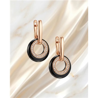 Серьги с керамикой