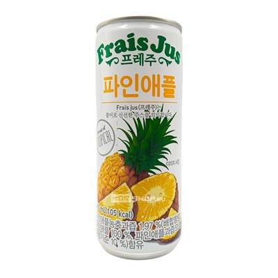 Напиток негаз. со вкусом ананаса Pineapple Frais Jus (Фрэ Жус) Ilhwa, Корея, 240 мл