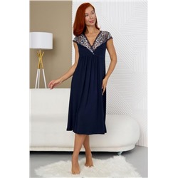 Аглая женская сорочка (Синий)