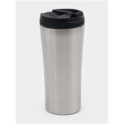 Термокружка Мастер К For you, 450 мл, 8×19 см сохраняет тепло 2 ч, нержавеющая сталь, цвет хром