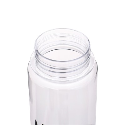 Бутылка для воды My bottle, 500 мл, 19.5×6 см, чехол в комплекте, черная