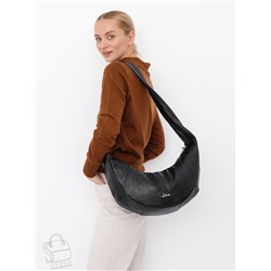 Сумка женская кожаная 9177SP black Velina Fabbaino-Safenta