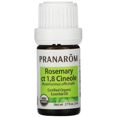 Pranarom, Essential Oil,  Rosemary ct 1,8 Cineole, .17 fl oz (5 ml)