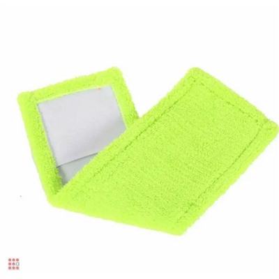 Насадка для плоской швабры, микрофибра 42х13 см