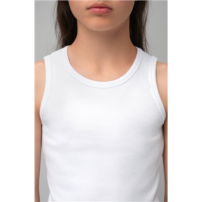 Майка-топ в рубчик для девочки Happyfox