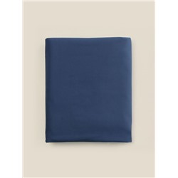 Простыня евро SL Home Percale 300ТС, 235×240 см, синяя, хлопок 100%