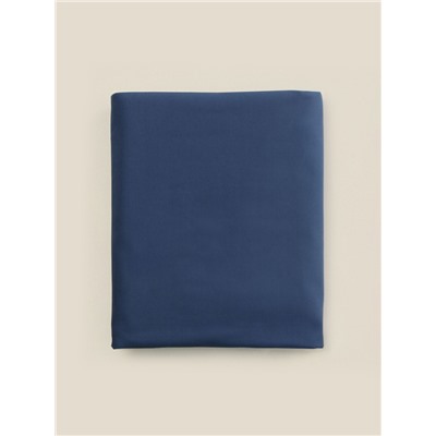 Простыня евро SL Home Percale 300ТС, 235×240 см, синяя, хлопок 100%