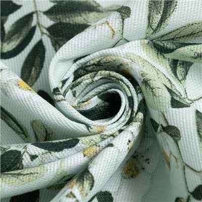 Скатерть «Доляна» Apple flowers, 146×110 см, 100% хлопок, рогожка 164 г/м²