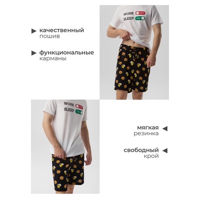 Пижама мужская KAFTAN Work off, размер 48